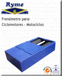 Frenómetro para Ciclomotores e Motociclos